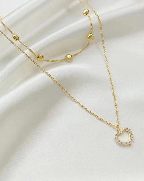 Loving Heart Shaped Western Necklace