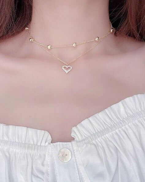 Loving Heart Shaped Western Necklace