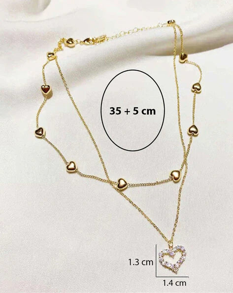 Loving Heart Shaped Western Necklace