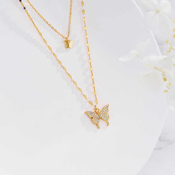 Butterfly Chain Necklace