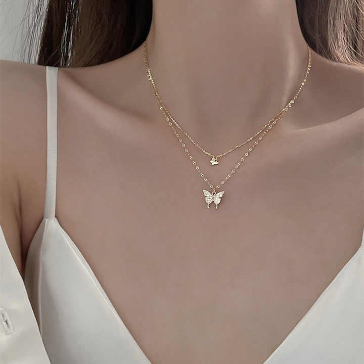 Butterfly Chain Necklace