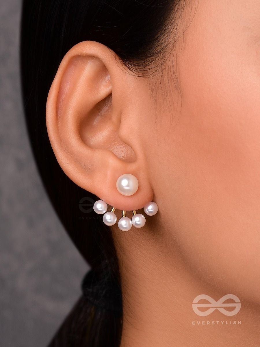 Korean Pearl Earrings – Elegant & Timeless