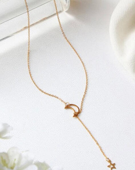 Y-Shaped Circle Lariat Necklace – Graceful, Modern, Unforgettable!