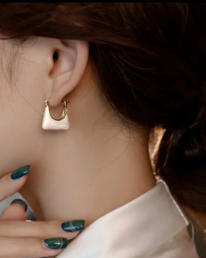 Bag Design Earrings