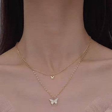 Butterfly Chain Necklace