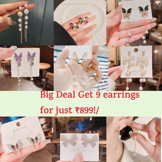9 Stunning Earrings for Just ₹899!