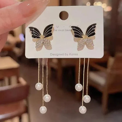 Butterfly Drop Earrings