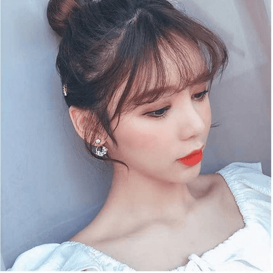 Multi Crystal Korean  earring