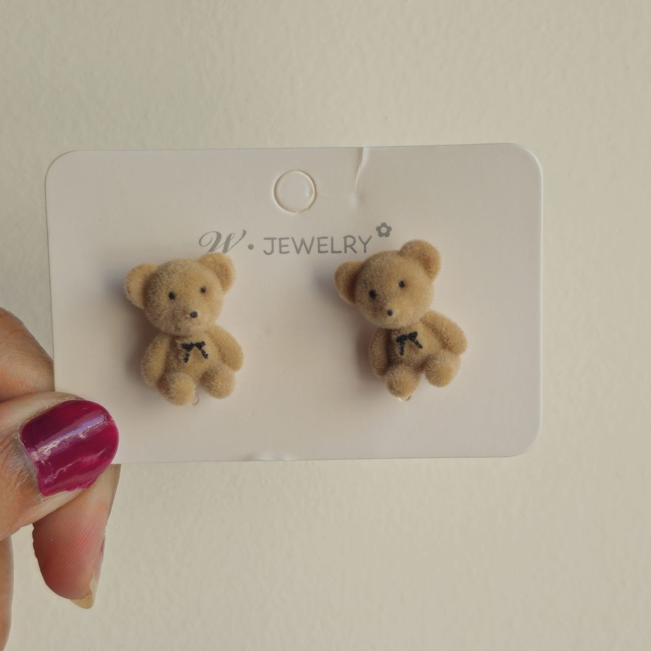 Cute Teddy Bear Earrings for a Playful Look